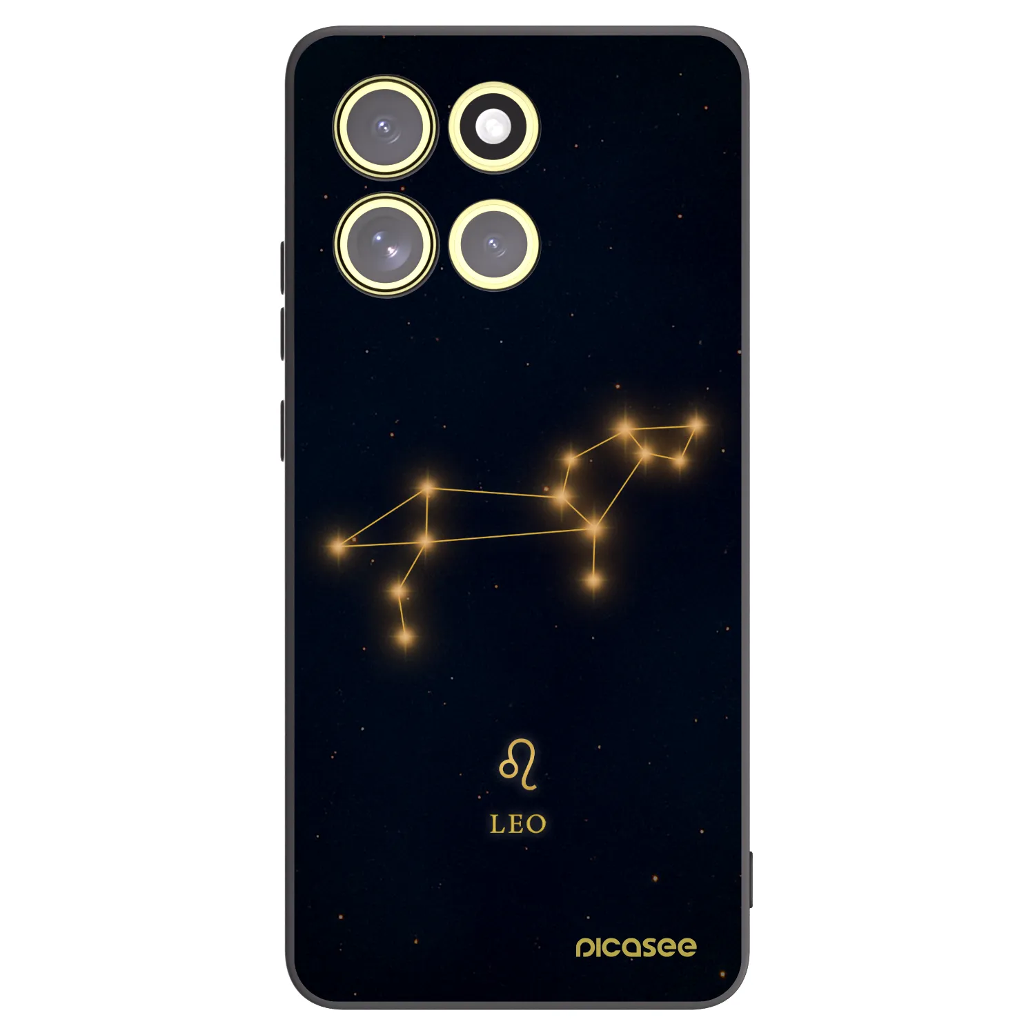 Picasee silikonový černý obal pro Motorola Moto G86 5G - LEO