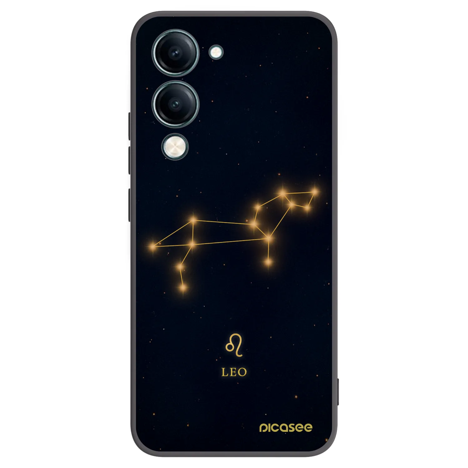 Picasee silikonový černý obal pro Vivo Y29s 5G - LEO