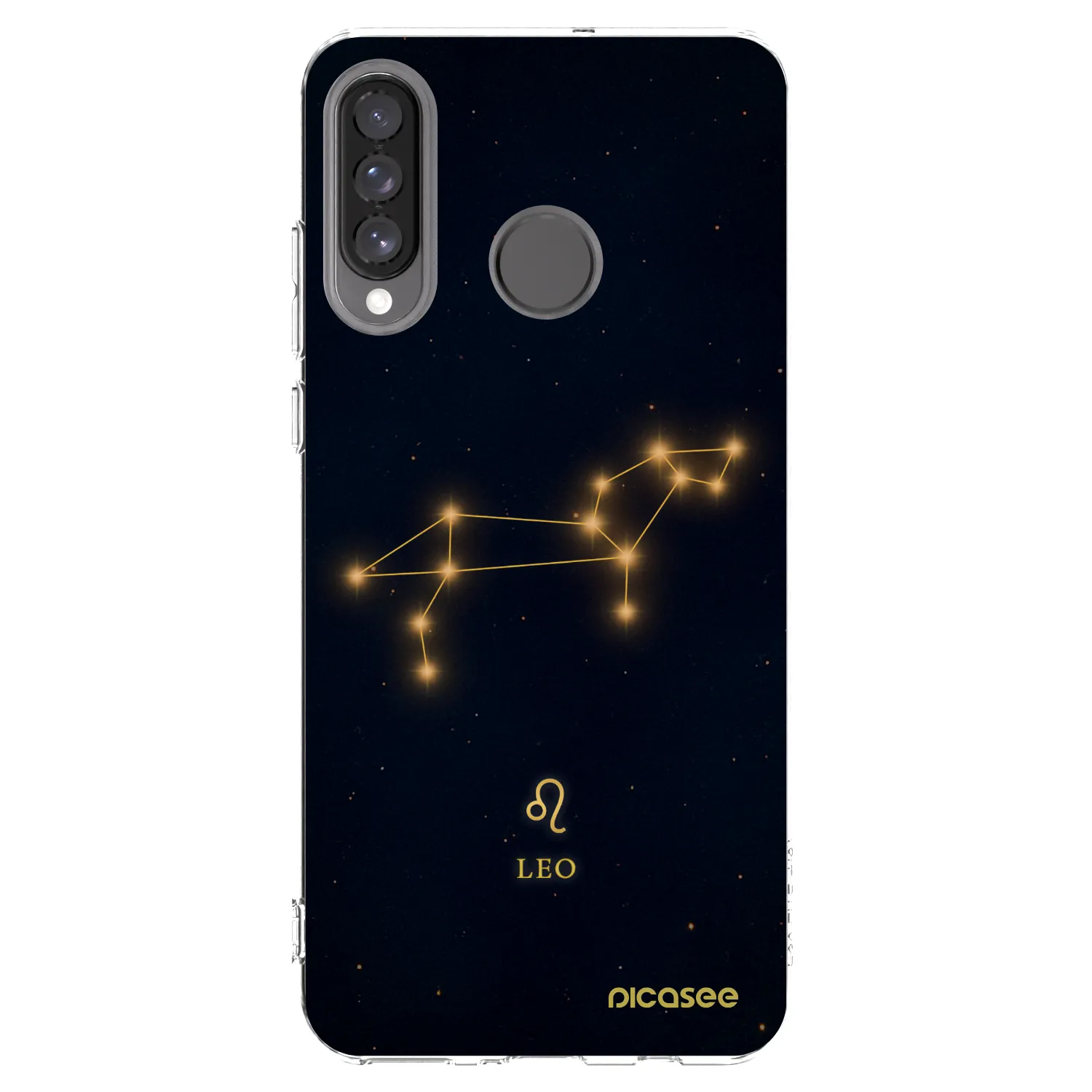 Picasee silikonový průhledný obal pro Huawei P30 Lite - LEO