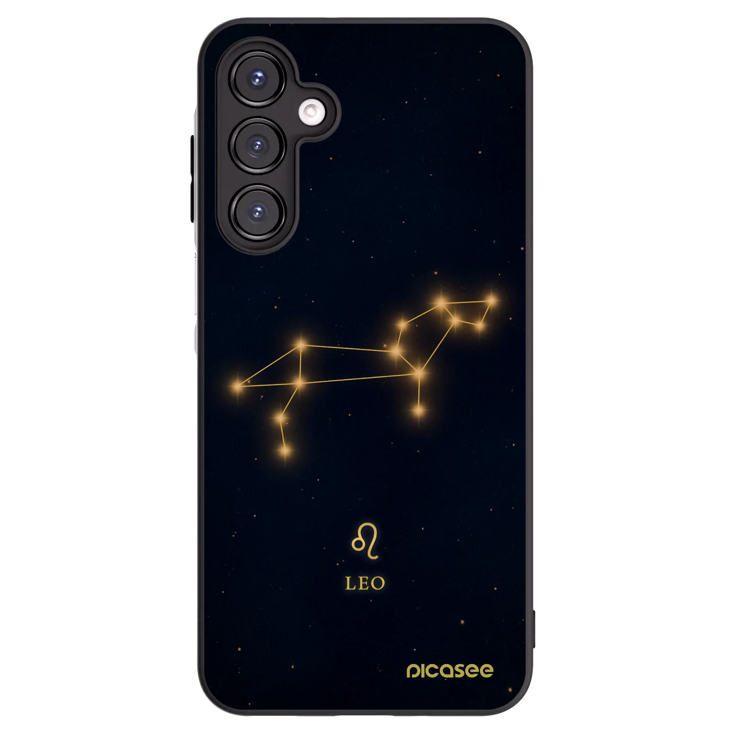 Picasee silikonový černý obal pro Samsung Galaxy A16 4G - LEO