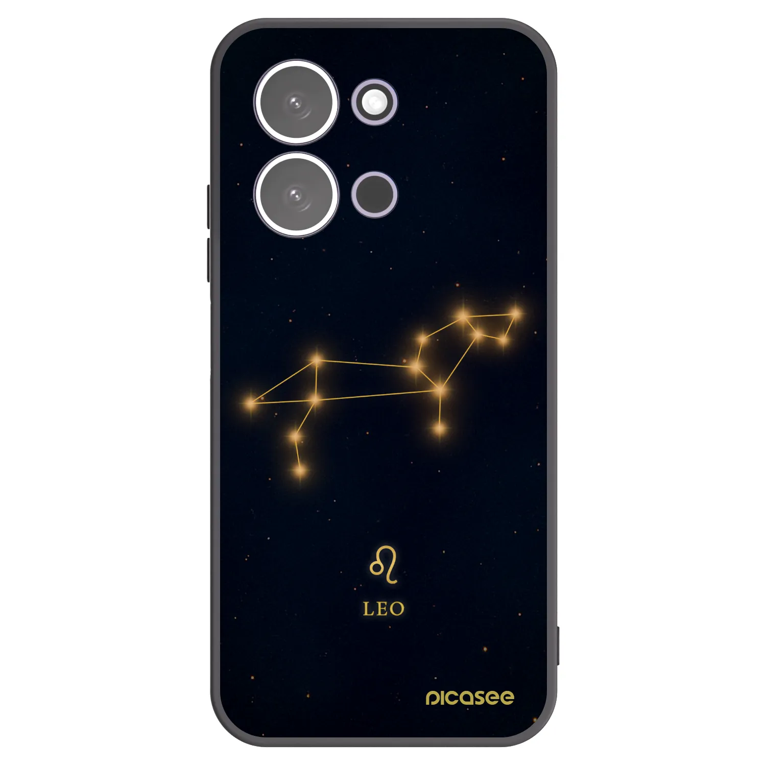Picasee silikonový černý obal pro Xiaomi Redmi 15C 5G - LEO