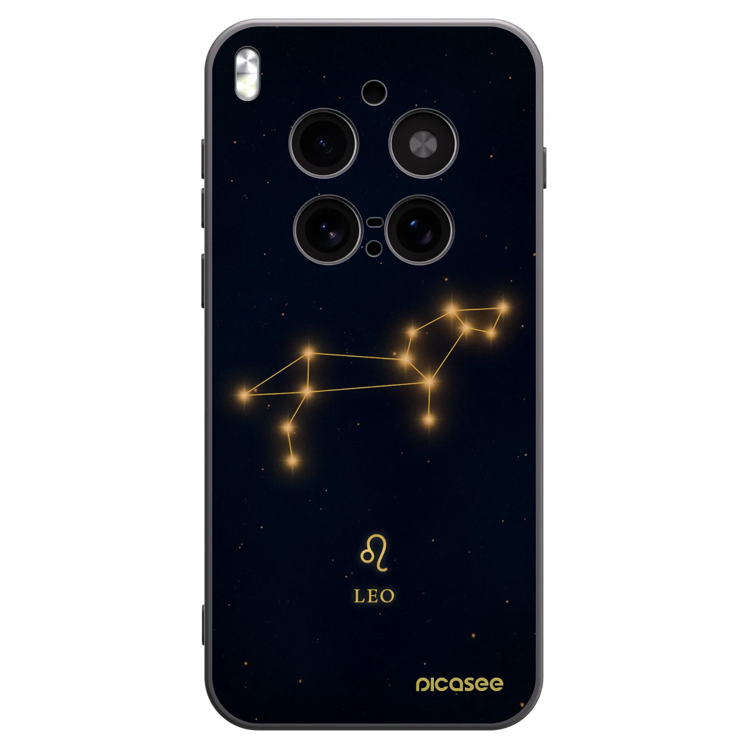Picasee silikonový černý obal pro Vivo X300 Pro - LEO