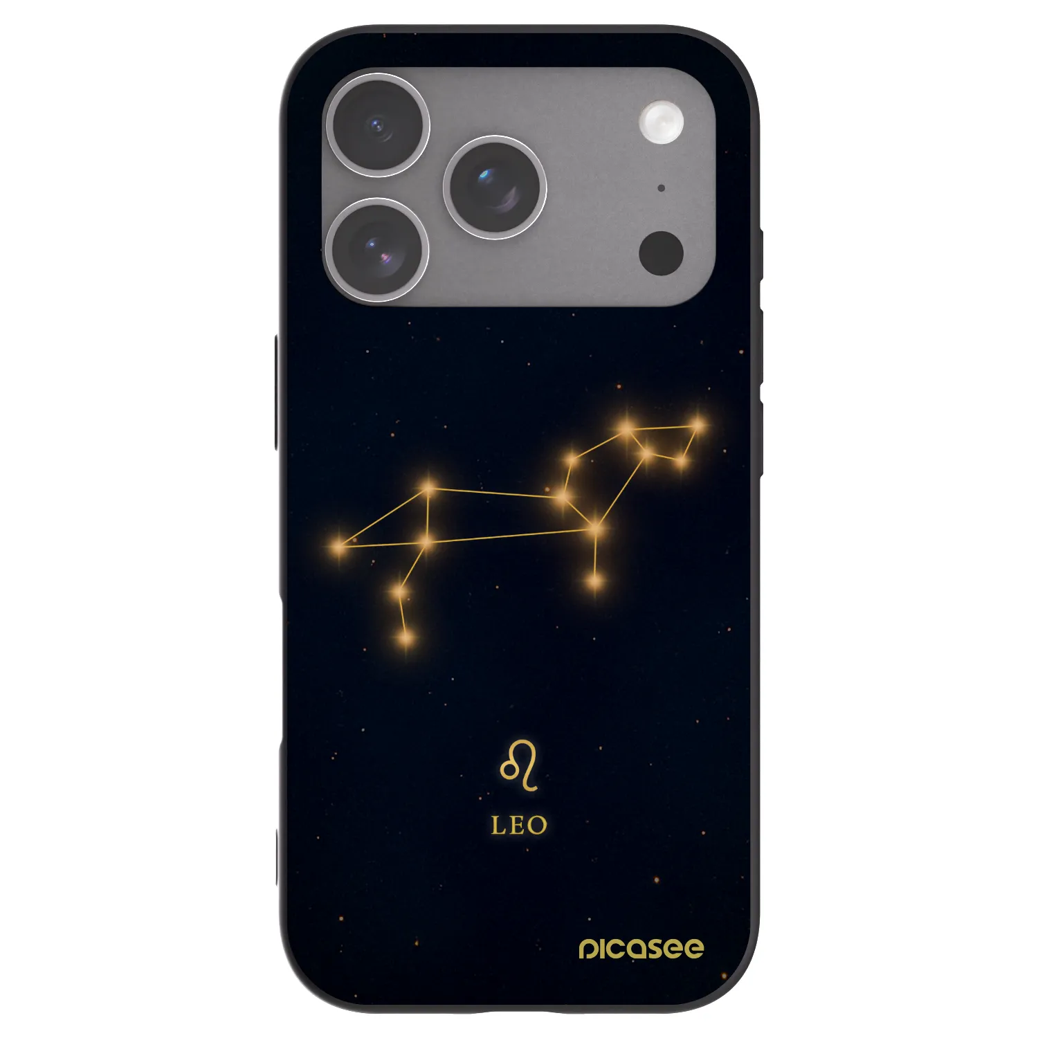 Picasee silikonový černý obal pro Apple iPhone 18 Pro - LEO