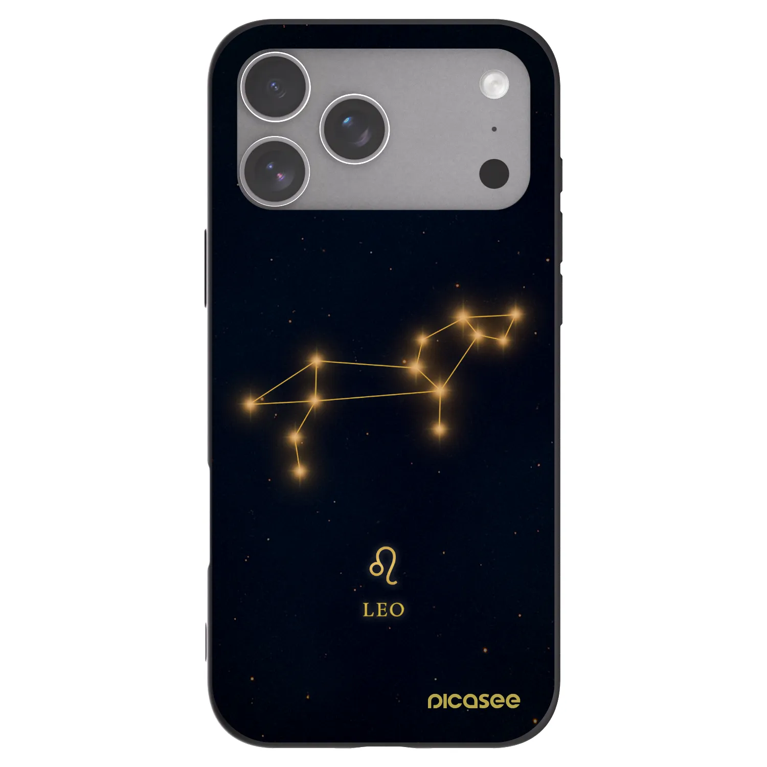 Picasee silikonový černý obal pro Apple iPhone 18 Pro Max - LEO