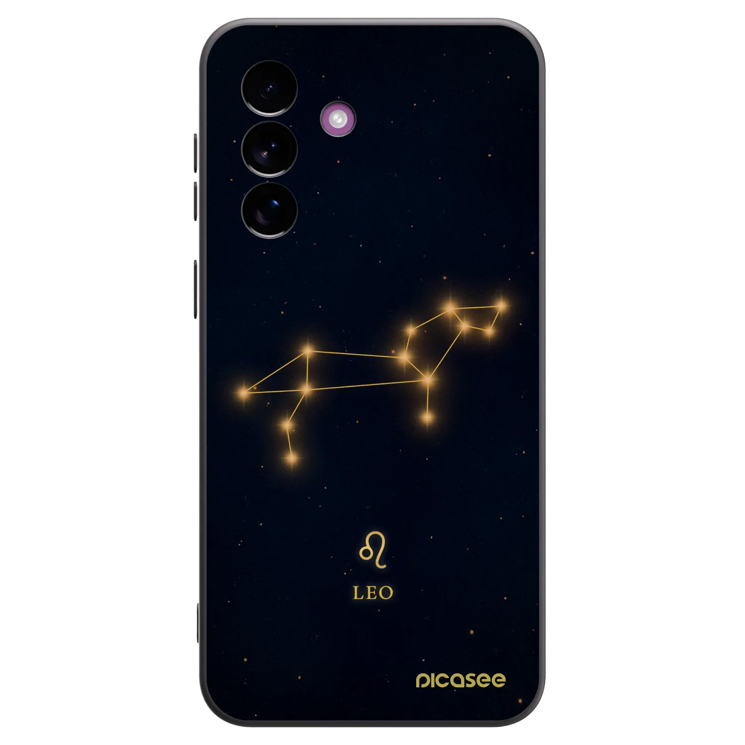 Picasee silikonový černý obal pro Samsung Galaxy A37 - LEO