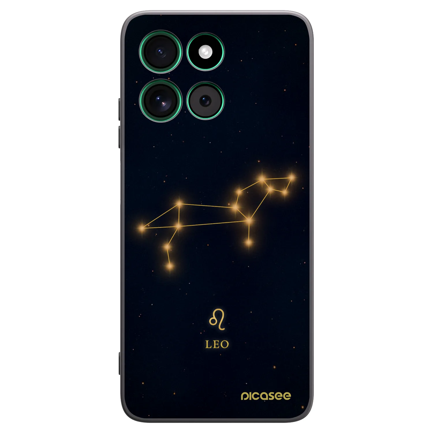 Picasee silikonový černý obal pro Motorola Moto G57 Power - LEO