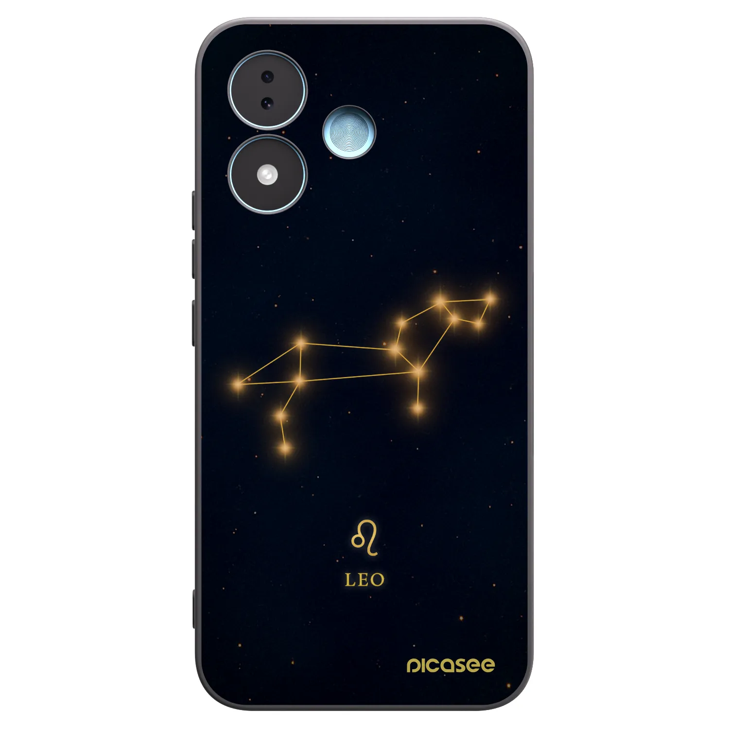 Picasee silikonový černý obal pro Xiaomi Redmi Note 17 5G - LEO