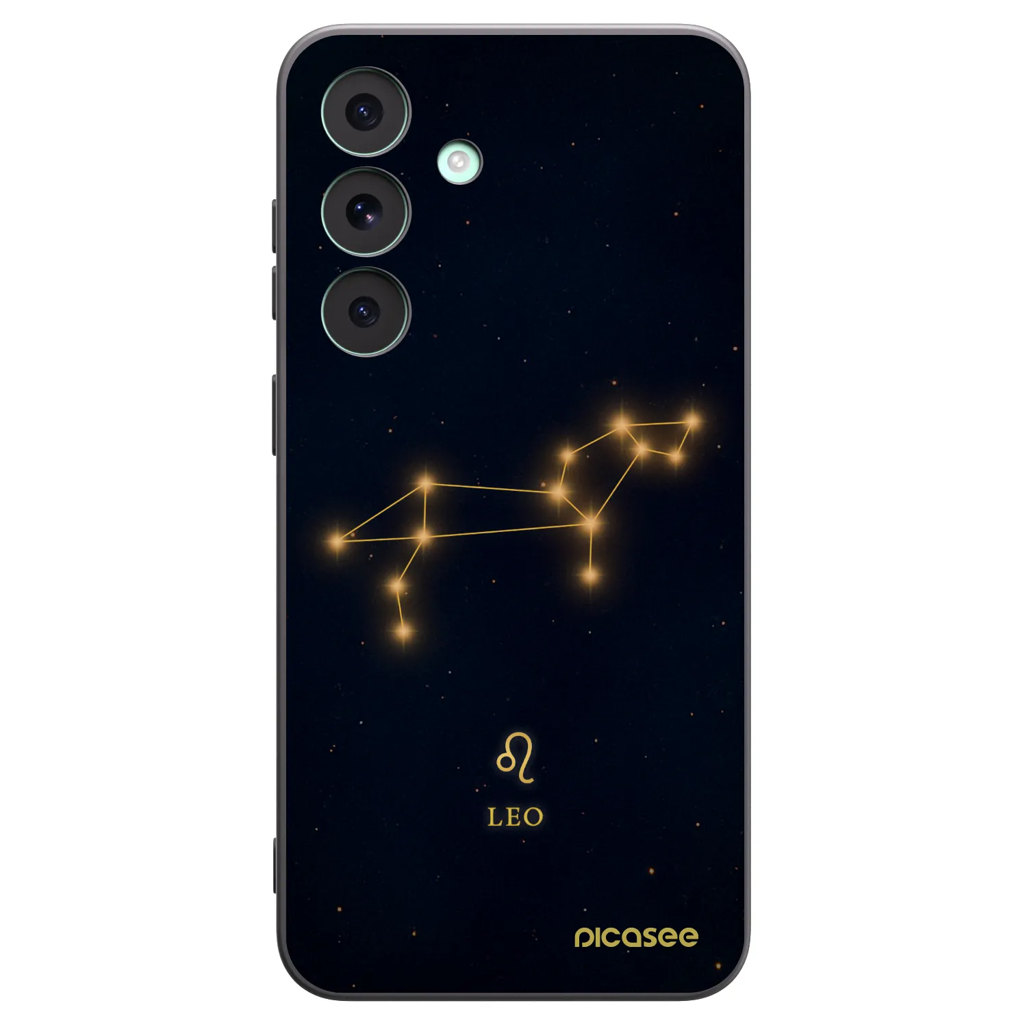 Picasee silikonový černý obal pro Samsung Galaxy S26 FE - LEO