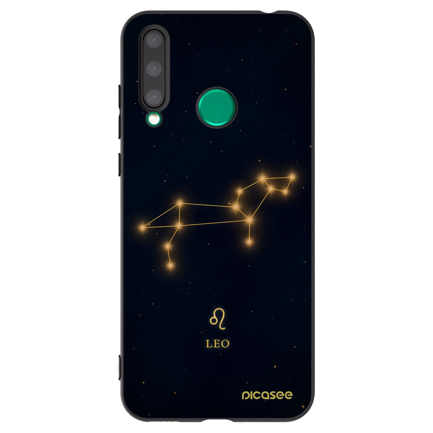 Picasee silikonový černý obal pro Honor 20 Lite - LEO