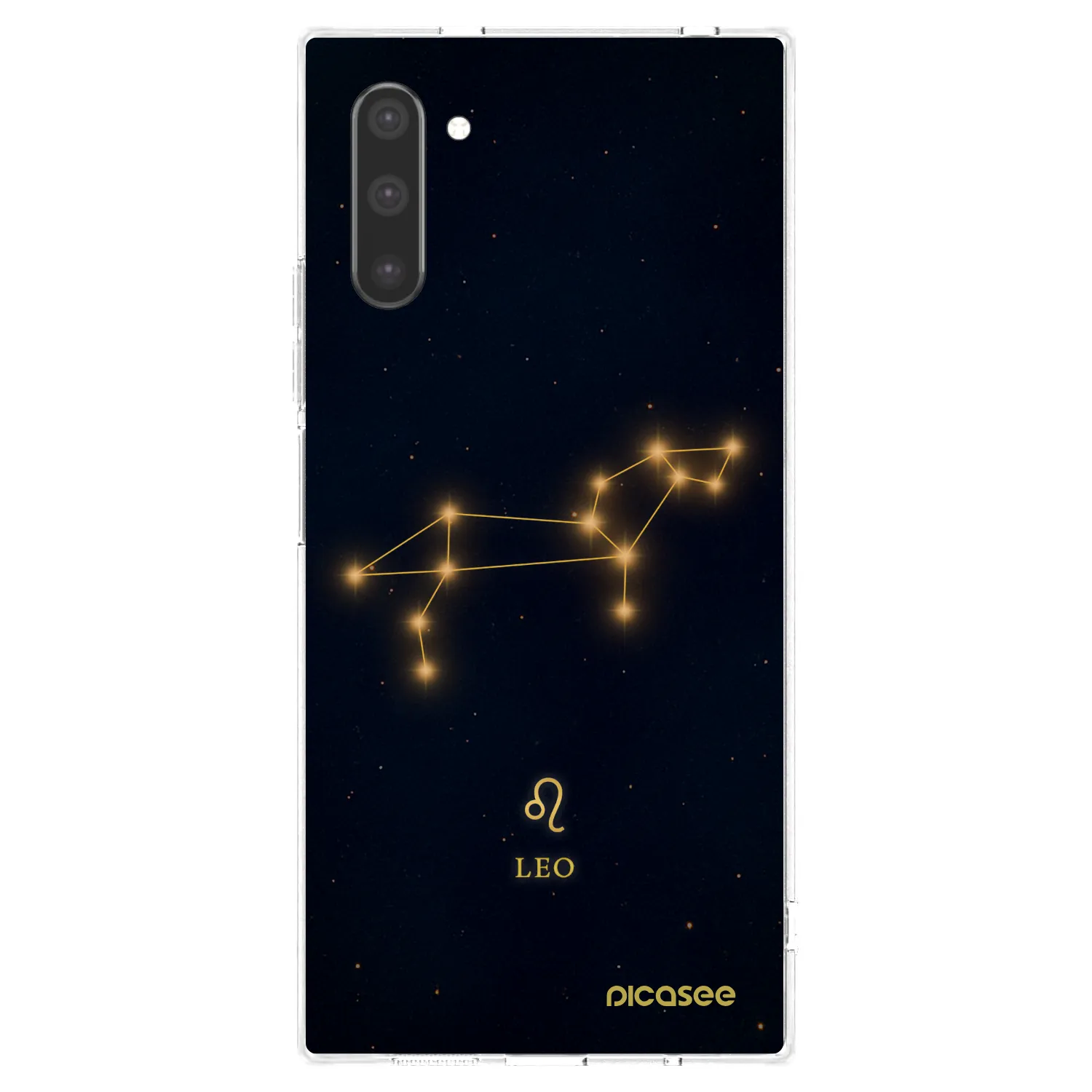 Picasee silikonový průhledný obal pro Samsung Galaxy Note 10 N970F - LEO