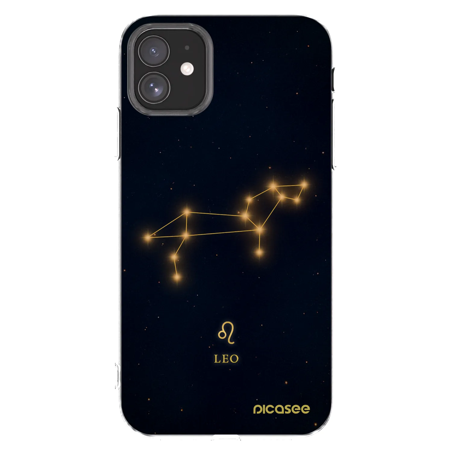 Picasee silikonový průhledný obal pro Apple iPhone 11 - LEO