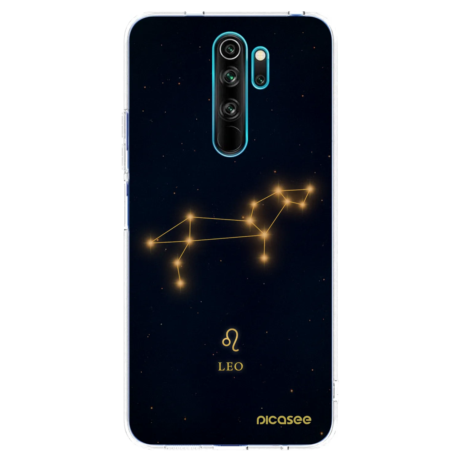 Picasee silikonový průhledný obal pro Xiaomi Redmi Note 8 Pro - LEO
