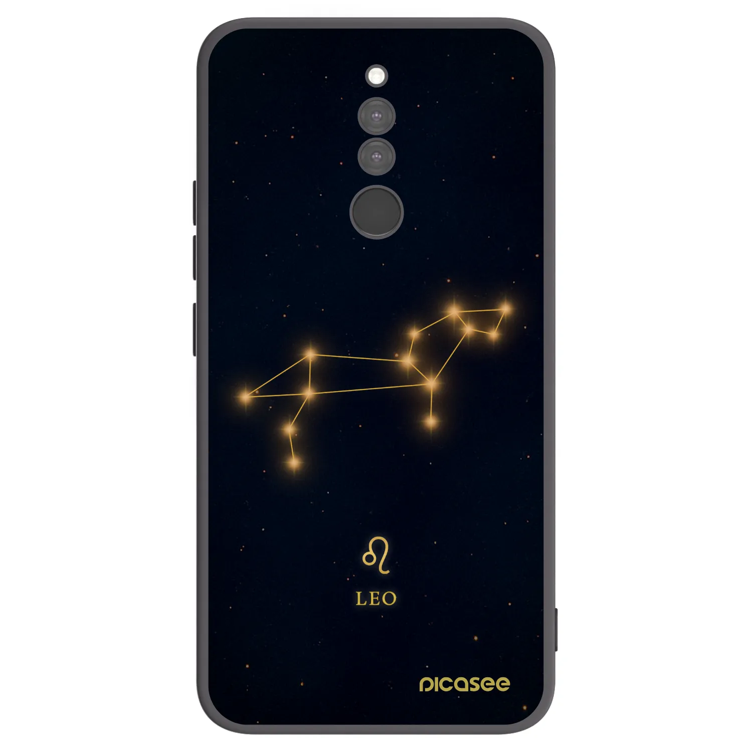 Picasee silikonový černý obal pro Xiaomi Redmi 8 - LEO
