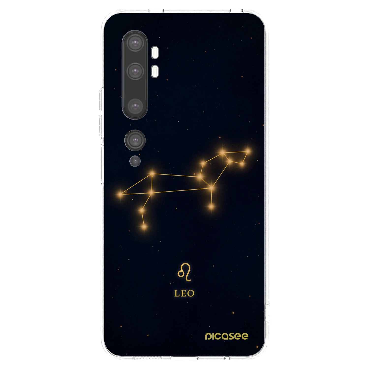 Picasee silikonový průhledný obal pro Xiaomi Mi Note 10 (Pro) - LEO