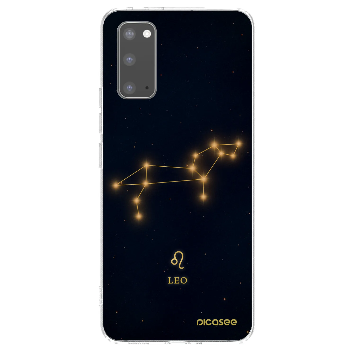 Picasee silikonový průhledný obal pro Samsung Galaxy S20 G980F - LEO