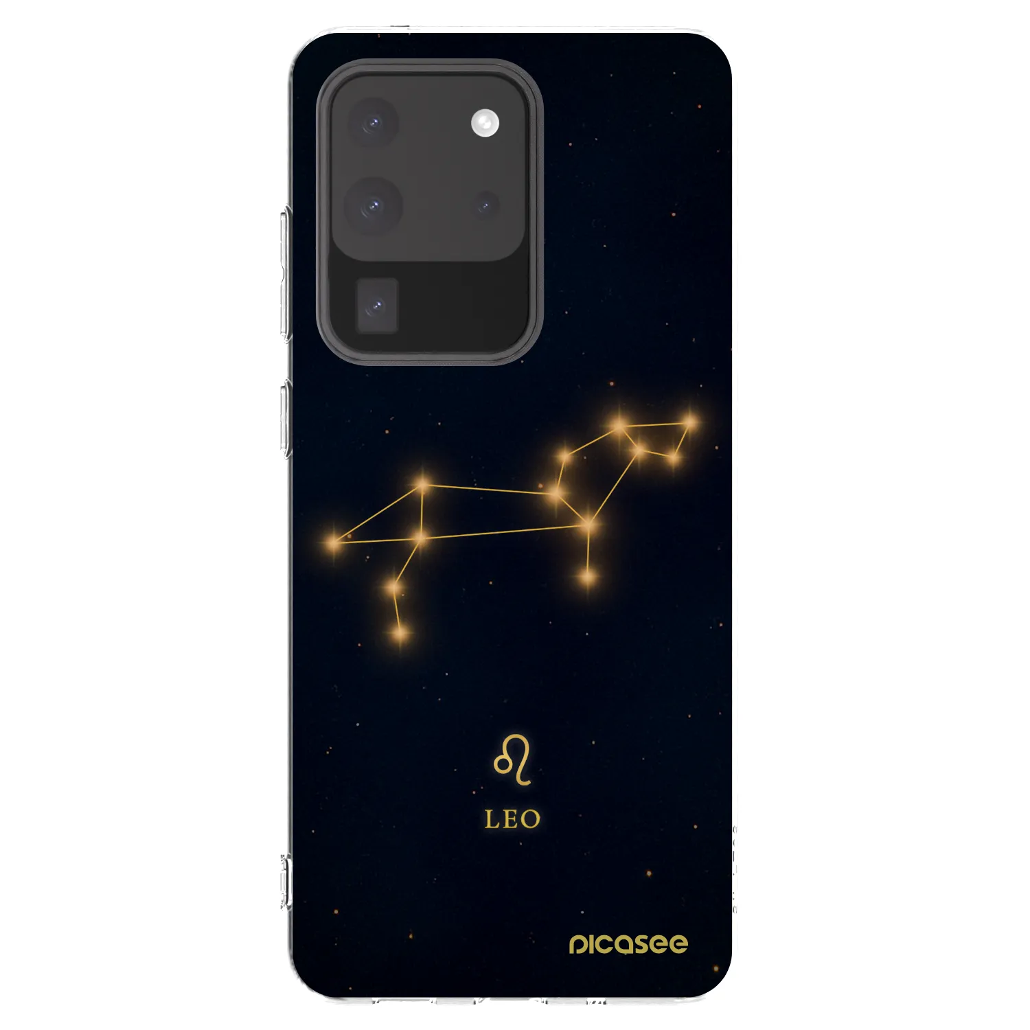 Picasee silikonový průhledný obal pro Samsung Galaxy S20 Ultra 5G G988F - LEO