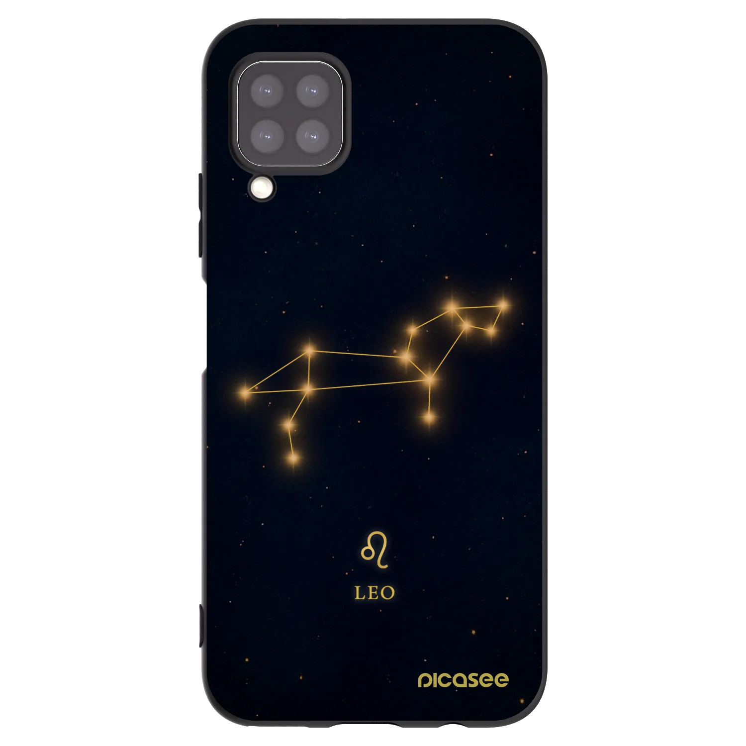 Picasee silikonový černý obal pro Huawei P40 Lite - LEO
