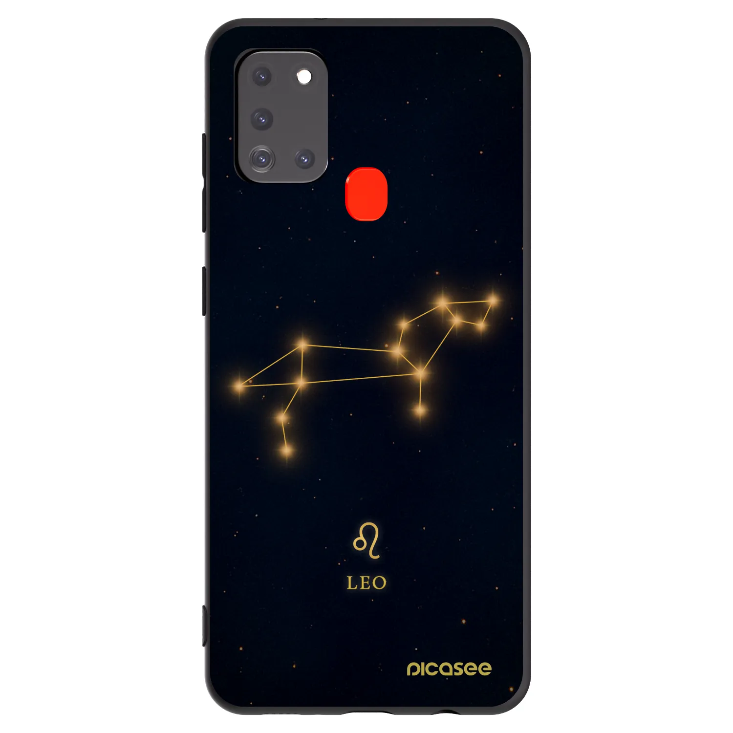 Picasee silikonový černý obal pro Samsung Galaxy A21s - LEO