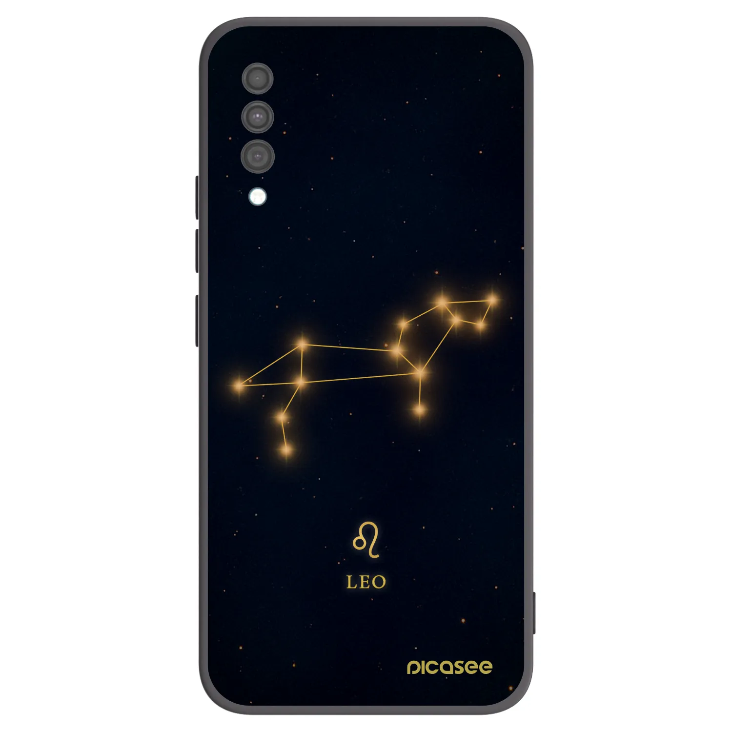 Picasee silikonový černý obal pro Samsung Galaxy A30s A307F - LEO