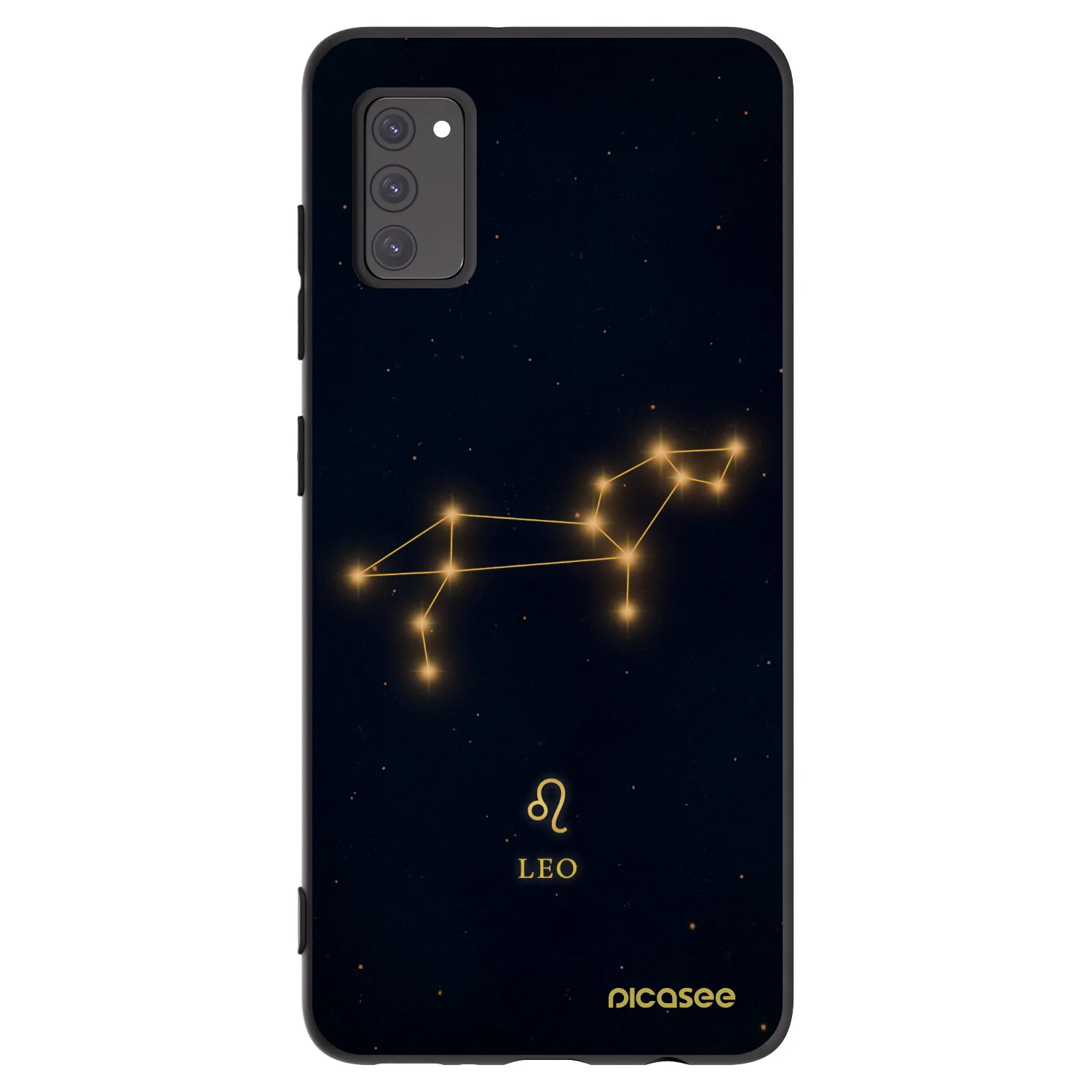 Picasee silikonový černý obal pro Samsung Galaxy A41 A415F - LEO
