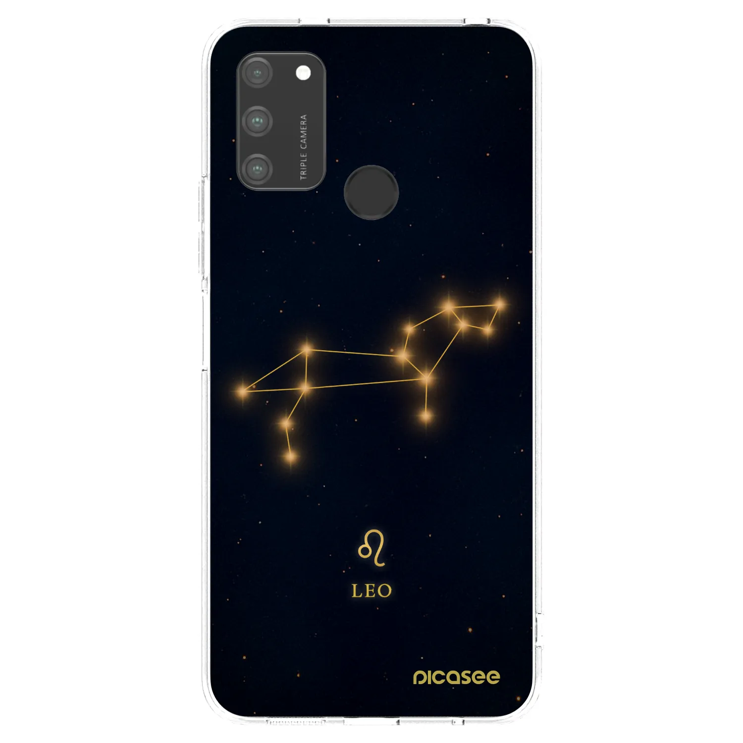 Picasee silikonový průhledný obal pro Honor 9A - LEO