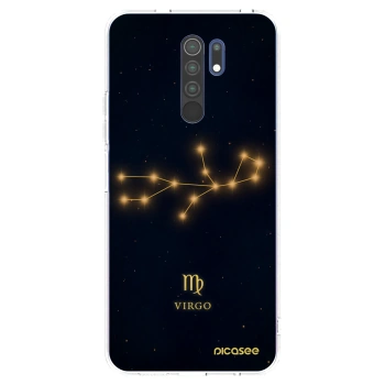 Picasee silikonový průhledný obal pro Xiaomi Redmi 9 - VIRGO