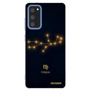 Picasee silikonový průhledný obal pro Samsung Galaxy S20 FE - VIRGO