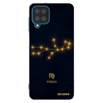 Picasee silikonový průhledný obal pro Samsung Galaxy A12 A125F - VIRGO