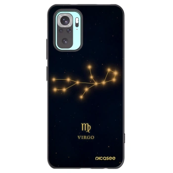 Picasee silikonový černý obal pro Xiaomi Redmi Note 10 Pro - VIRGO