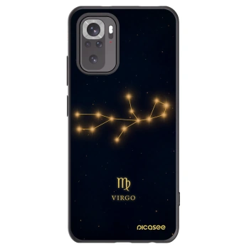 Picasee silikonový černý obal pro Xiaomi Redmi Note 10S - VIRGO