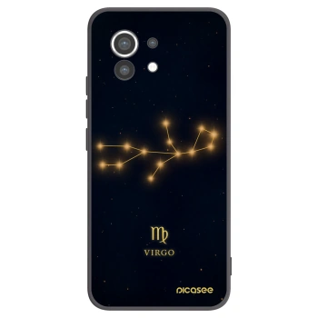 Picasee silikonový černý obal pro Xiaomi Mi 11 - VIRGO