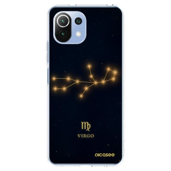 Picasee silikonový průhledný obal pro Xiaomi Mi 11 Lite - VIRGO
