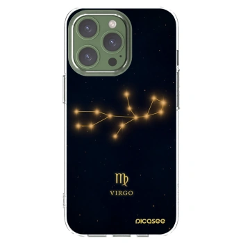Picasee silikonový průhledný obal pro Apple iPhone 13 Pro - VIRGO
