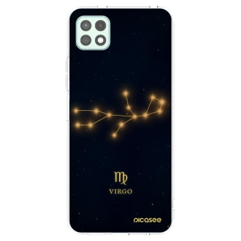 Picasee silikonový průhledný obal pro Samsung Galaxy A22 A226B 5G - VIRGO