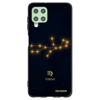 Picasee silikonový černý obal pro Samsung Galaxy A22 A225F 4G - VIRGO