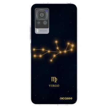 Picasee silikonový průhledný obal pro Vivo X60 Pro 5G - VIRGO