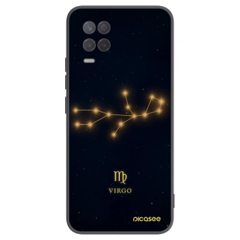 Picasee silikonový černý obal pro Realme 8 5G - VIRGO