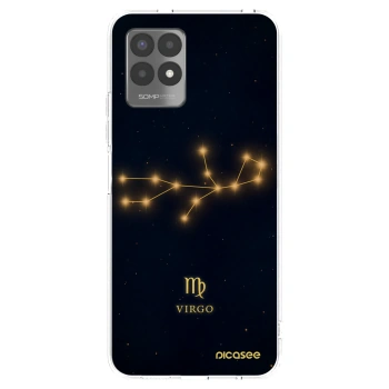 Picasee silikonový průhledný obal pro Realme 8i - VIRGO