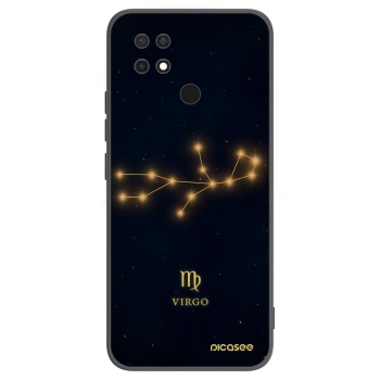 Picasee silikonový černý obal pro Xiaomi Redmi 10C - VIRGO
