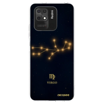 Picasee silikonový průhledný obal pro Xiaomi Redmi 10C - VIRGO