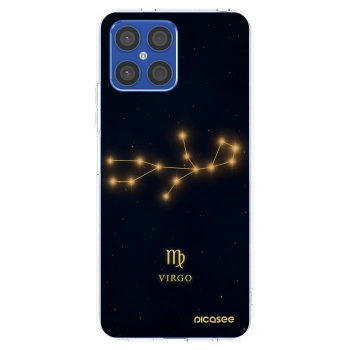 Picasee silikonový průhledný obal pro Honor X8 4G - VIRGO