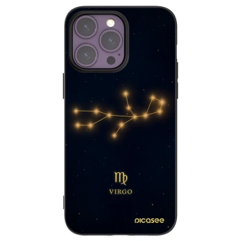 Picasee silikonový černý obal pro Apple iPhone 14 Pro Max - VIRGO