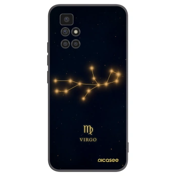 Picasee silikonový černý obal pro Xiaomi Redmi 10 (2022) - VIRGO