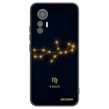 Picasee silikonový černý obal pro Xiaomi 12 Lite - VIRGO