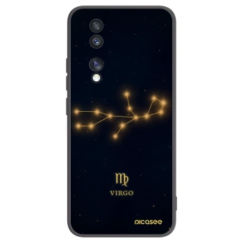 Picasee silikonový černý obal pro Honor 70 - VIRGO