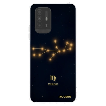 Picasee silikonový průhledný obal pro OPPO A94 5G - VIRGO