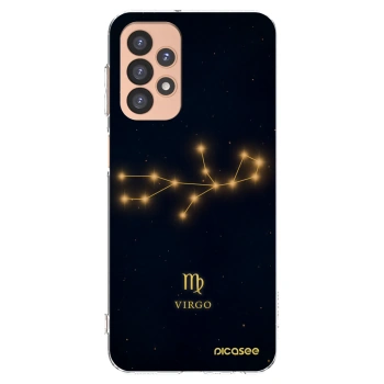 Picasee silikonový průhledný obal pro Samsung Galaxy A23 A236B 5G - VIRGO