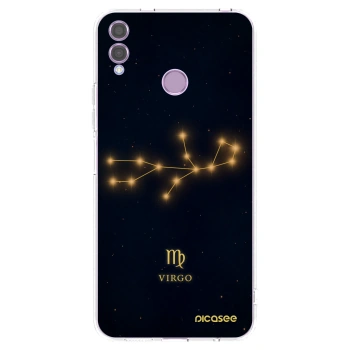 Picasee silikonový průhledný obal pro Honor 8X - VIRGO