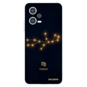 Picasee silikonový průhledný obal pro Xiaomi Redmi Note 12 5G - VIRGO