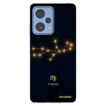 Picasee silikonový průhledný obal pro Xiaomi Redmi Note 12 Pro 5G - VIRGO